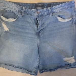 Women's Blue Denim Shorts